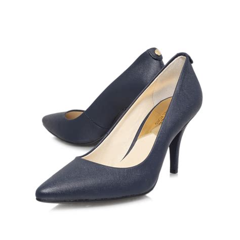 michael kors dixon pumps|Michael Kors navy blue pumps.